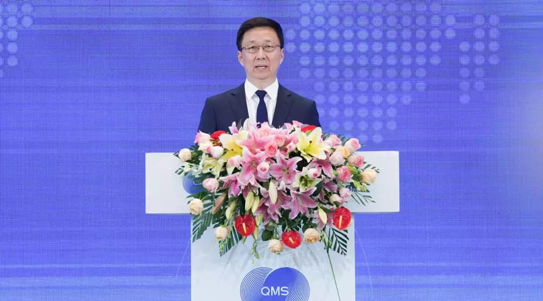 中共中央政治局常委、國務院副總理韓正發言